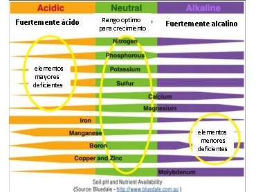 tabla acidic, neutral, alkaline
