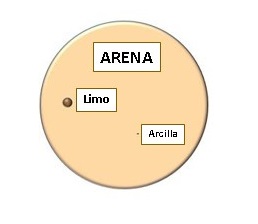 Arena en circulo