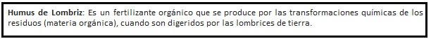 humus de lombriz